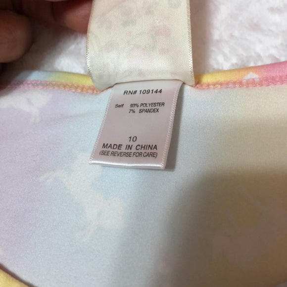 Blouse with unicorn 🦄 Print Size 10 - Picture 4 of 6